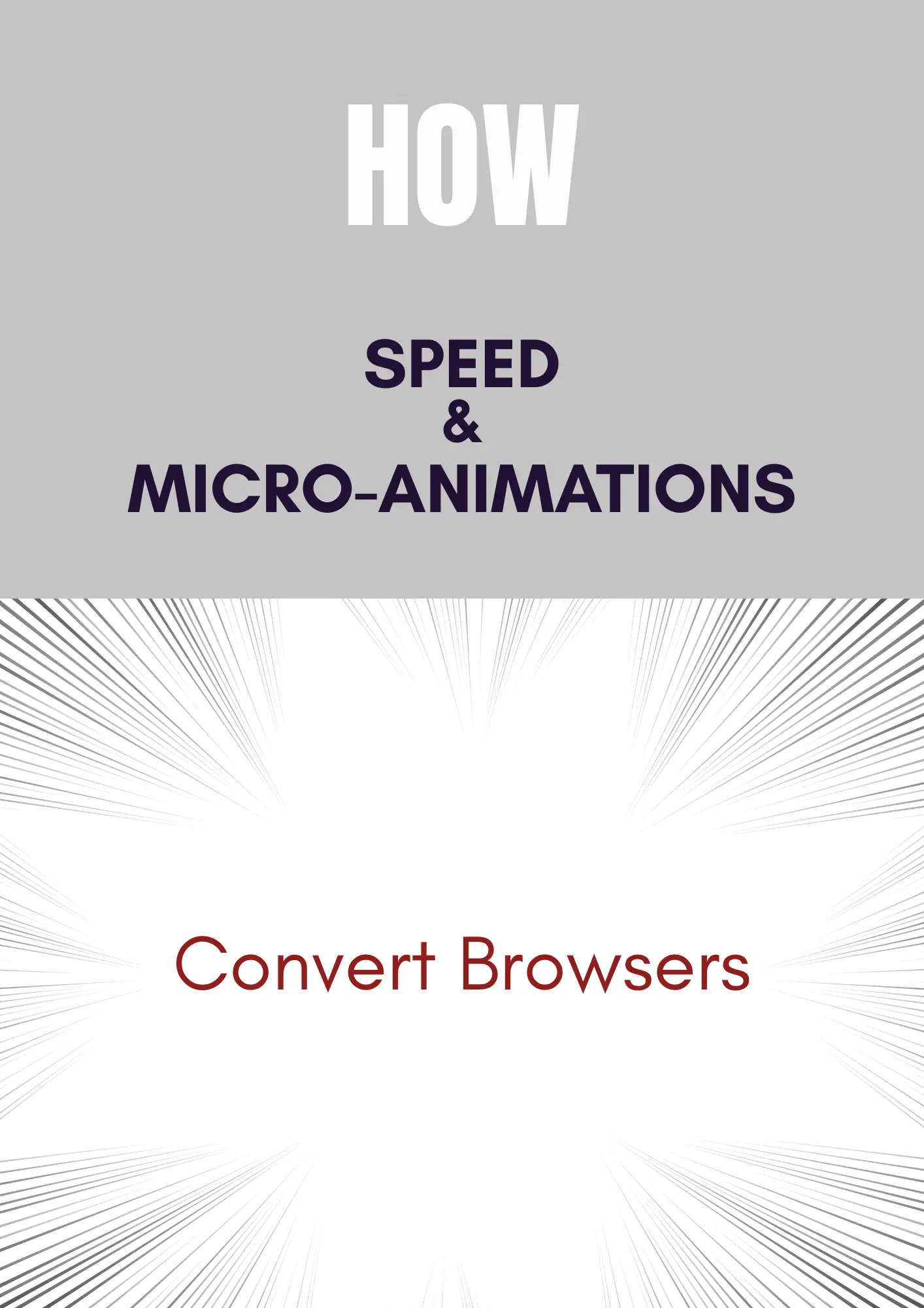 How Speed & Micro-Animations Convert Browsers